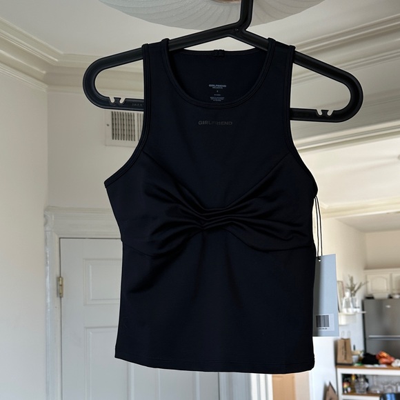 Girlfriend Collective Black Tank Top - Picture 1 of 3